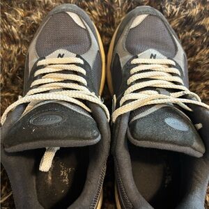 New Balance Black and Gray Sneakers